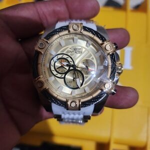 Invicta Two-Tone Gold and Silver Watch